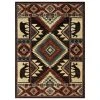 Buffalo Southwest Brown/Red 8 ft. x 10 ft. Indoor Area Rug by Home Dynamix -Daltile Sales Store brown red home dynamix area rugs 1 17377 501 64 1000