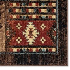 Buffalo Bear Brown/Red 8 ft. x 10 ft. Area Rug by Home Dynamix -Daltile Sales Store brown red home dynamix area rugs 1 17383 500 c3 1000