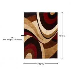 Tribeca Slade Brown/Red 8 ft. x 10 ft. Abstract Area Rug by Home Dynamix 14 Tribeca Slade Brown/Red 8 ft. x 10 ft. Abstract Area Rug by Home Dynamix -Daltile Sales Store brown red home dynamix area rugs 1 hd5382 539 76 1000