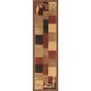 Catalina Brown/Red 3 ft. x 5 ft. Geometric Area Rug by Home Dynamix -Daltile Sales Store brown red home dynamix area rugs 4a hd1258 539 64 1000