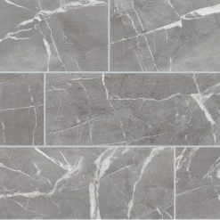 Luxecraft Calacatta Black 8 in. x 24 in. Glazed Ceramic Wall Tile (13.3 sq. ft./Case) by Daltile