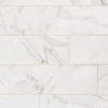 LuxeCraft Calacatta Gold Marble 8 in. x 24 in. Glazed Ceramic Wall Tile (13.3 sq. ft./Case) by Daltile
