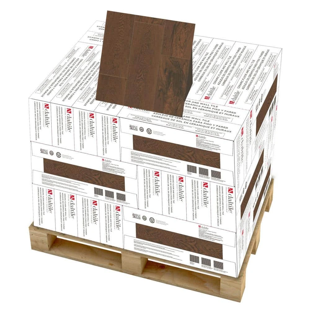 Glenwood Cherry 7 in. x 20 in. Ceramic Floor and Wall Tile (392.04 sq. ft. / pallet) by Daltile 10 Glenwood Cherry 7 in. x 20 in. Ceramic Floor and Wall Tile (392.04 sq. ft. / pallet) by Daltile - Image 8
