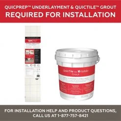 QuicTile 12 in. x 24 in. Cliff Stone Matte Color Body Porcelain Locking Floor Tile (9.6 sq. ft. / case) by Daltile 23 QuicTile 12 in. x 24 in. Cliff Stone Matte Color Body Porcelain Locking Floor Tile (9.6 sq. ft. / case) by Daltile -Daltile Sales Store cliff stone matte daltile porcelain tile qc021224clkhd1p 77 1000