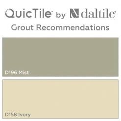 QuicTile 12 in. x 24 in. Cliff Stone Matte Color Body Porcelain Locking Floor Tile (9.6 sq. ft. / case) by Daltile 28 QuicTile 12 in. x 24 in. Cliff Stone Matte Color Body Porcelain Locking Floor Tile (9.6 sq. ft. / case) by Daltile -Daltile Sales Store cliff stone matte daltile porcelain tile qc021224clkhd1p fa 1000