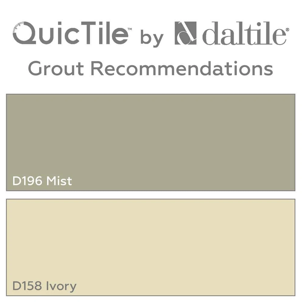 QuicTile 12 in. x 24 in. Cliff Stone Matte Color Body Porcelain Locking Floor Tile (9.6 sq. ft. / case) by Daltile 14 QuicTile 12 in. x 24 in. Cliff Stone Matte Color Body Porcelain Locking Floor Tile (9.6 sq. ft. / case) by Daltile - Image 12