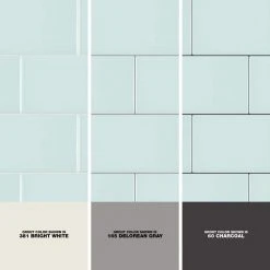 Restore 3 in. x 6 in. Glazed Ceramic Cool Mint Subway Tile (12.5 sq. ft. / case) by Daltile -Daltile Sales Store cool mint daltile ceramic tile 014836mod1p2 1d 1000