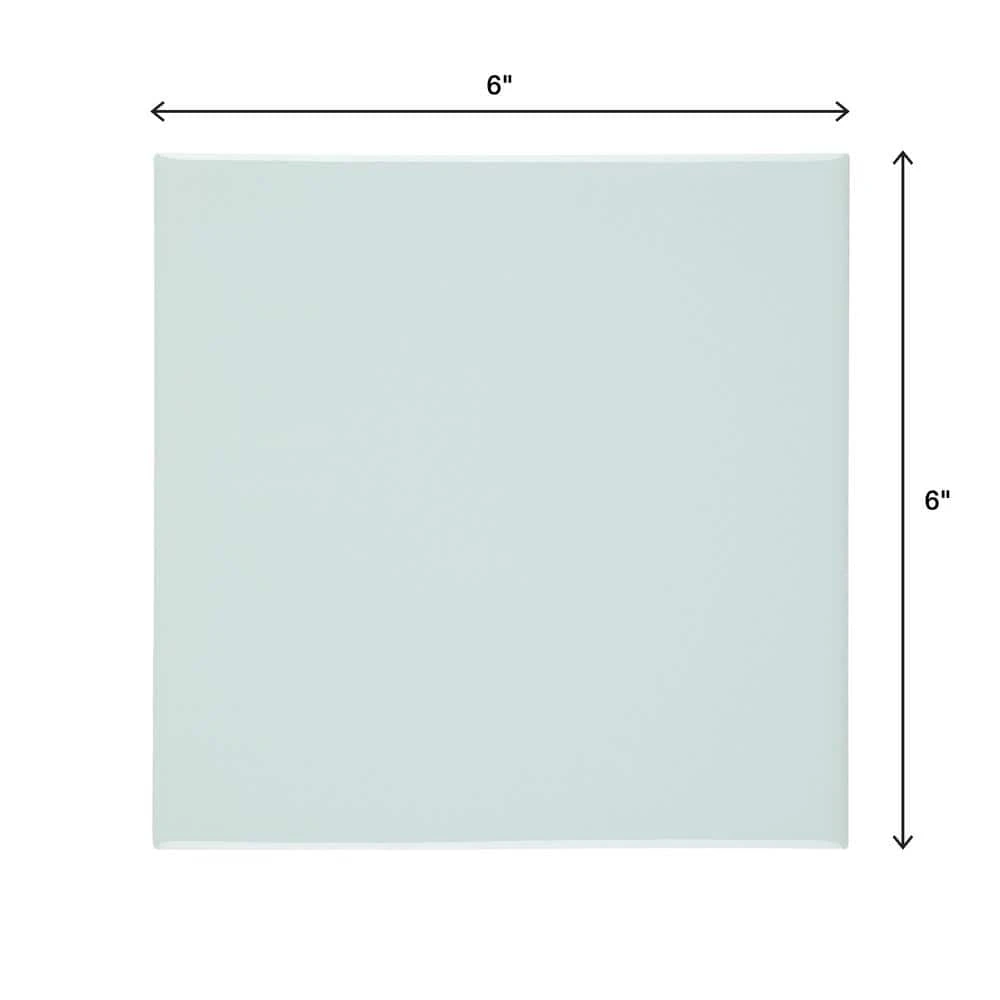 Restore Cool Mint 6 in. x 6 in. Glazed Ceramic Wall Tile (12.5 sq. ft. / case) by Daltile 7 Restore Cool Mint 6 in. x 6 in. Glazed Ceramic Wall Tile (12.5 sq. ft. / case) by Daltile - Image 5