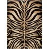 Tribeca Dark Brown/Beige 5 ft. x 7 ft. Animal Print Area Rug by Home Dynamix -Daltile Sales Store dark brown beige home dynamix area rugs 2 hd5388 457 64 1000