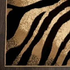 Tribeca Dark Brown/Beige 5 ft. x 7 ft. Animal Print Area Rug by Home Dynamix -Daltile Sales Store dark brown beige home dynamix area rugs 2 hd5388 457 c3 1000