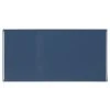 Restore 3 in. x 6 in. Glazed Ceramic Denim Blue Subway Tile (12.5 sq. ft./case) by Daltile