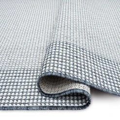 Tripoli Phoenix Denim/Cream 8 ft. x 10 ft. Indoor/Outdoor Area Rug by Home Dynamix -Daltile Sales Store denim cream home dynamix outdoor rugs 1 8785 338 1f 1000