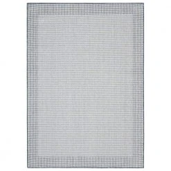 Tripoli Phoenix Denim/Cream 8 ft. x 10 ft. Indoor/Outdoor Area Rug by Home Dynamix