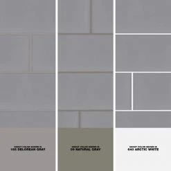 Restore Dove Gray 4 in. x 16 in. Glazed Ceramic Subway Wall Tile (13.2 sq. ft./Case) by Daltile -Daltile Sales Store dove gray daltile ceramic tile 01824161p2 1d 1000