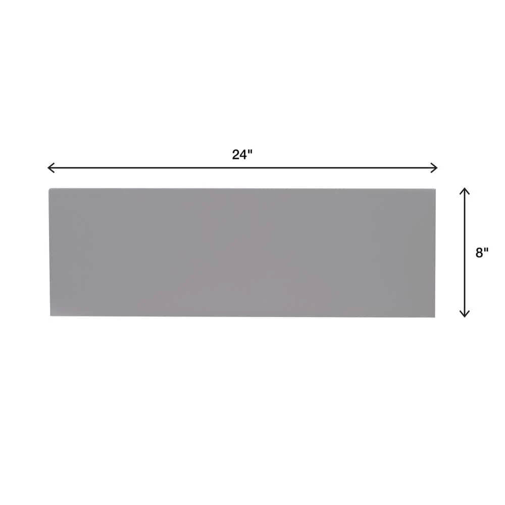 Restore Dove Gray 8 in. x 24 in. Glazed Ceramic Wall Tile (13.3 sq. ft./Case) by Daltile 5 Restore Dove Gray 8 in. x 24 in. Glazed Ceramic Wall Tile (13.3 sq. ft./Case) by Daltile - Image 3