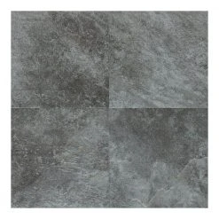 Continental Slate English Grey 18 in. x 18 in. Porcelain Floor and Wall Tile (18 sq. ft. / case) by Daltile