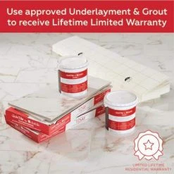 QuicTile 6 in. x 36 in. French Press Glazed Porcelain Locking Floor Tile (10.15 sq. ft. / case) by Daltile -Daltile Sales Store french press daltile porcelain tile rv80636clk1p a0 1000