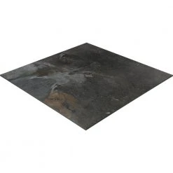 Highland Shore Graphite 24 in. x 24 in. Glazed Porcelain Floor and Wall Tile (15.76 sq. ft./Case) by Daltile -Daltile Sales Store graphite daltile porcelain tile hs09squ2424mthd 40 1000