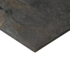 Highland Shore Graphite 24 in. x 24 in. Glazed Porcelain Floor and Wall Tile (15.76 sq. ft./Case) by Daltile -Daltile Sales Store graphite daltile porcelain tile hs09squ2424mthd c3 1000