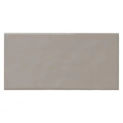 LuxeCraft Gray 4 in. x 8 in. Glazed Ceramic Subway Wall Tile (10.5 sq. ft. / case) by Daltile -Daltile Sales Store gray daltile ceramic tile lc1748modhd1p2 c3 1000