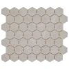 Nova Falls Gray 10 in. x 12 in. x 6.35 mm Ceramic Hexagon Mosaic Floor and Wall Tile (0.81 sq. ft./Each) by Daltile -Daltile Sales Store gray daltile ceramic tile np1015hexhd1p2 64 1000