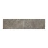 Nova Falls Gray 3 in. x 12 in. Glazed Porcelain Bullnose Trim Tile (0.25 sq. ft./Piece) by Daltile -Daltile Sales Store gray daltile tile trim np10p43c9cc1p1 64 1000