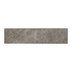 Nova Falls Gray 3 in. x 12 in. Glazed Porcelain Bullnose Trim Tile (0.25 sq. ft./Piece) by Daltile