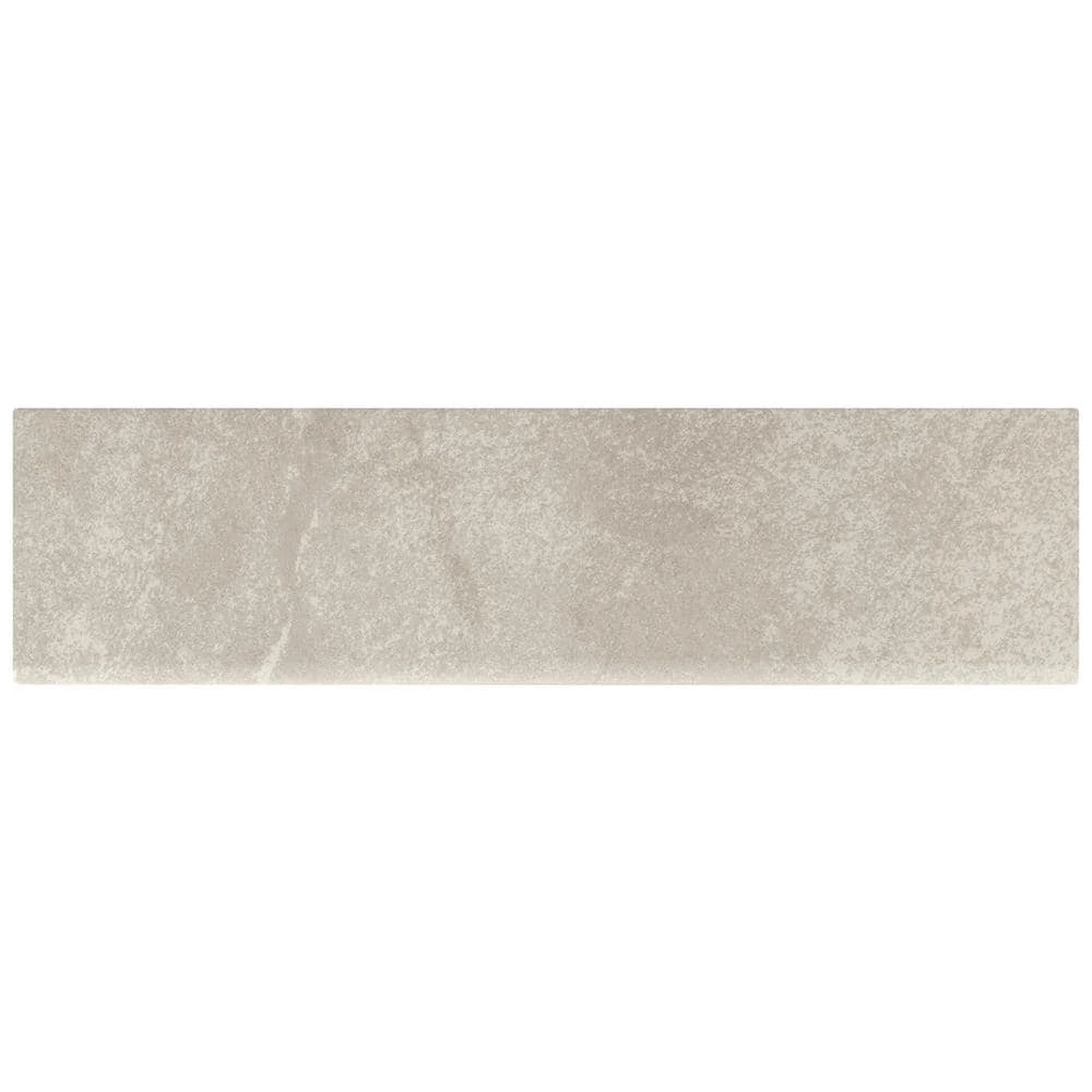 Portland Stone Gray Matte 3 in. x 12 in. Glazed Ceramic Bullnose Trim Tile (0.2357 sq. ft./Piece) by Daltile 3 Portland Stone Gray Matte 3 in. x 12 in. Glazed Ceramic Bullnose Trim Tile (0.2357 sq. ft./Piece) by Daltile