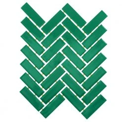 Restore Green 9 in. x 12 in. Glazed Ceramic Herringbone Mosaic Tile (0.6 sq. ft./each) by Daltile 14 Restore Green 9 in. x 12 in. Glazed Ceramic Herringbone Mosaic Tile (0.6 sq. ft./each) by Daltile -Daltile Sales Store green daltile ceramic tile 011513herms1p2 1d 1000