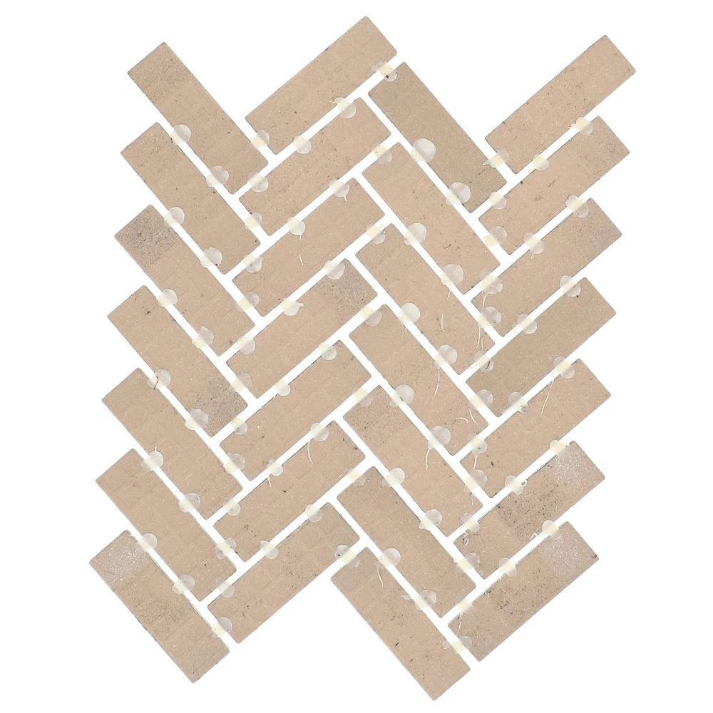 Restore Green 9 in. x 12 in. Glazed Ceramic Herringbone Mosaic Tile (0.6 sq. ft./each) by Daltile 9 Restore Green 9 in. x 12 in. Glazed Ceramic Herringbone Mosaic Tile (0.6 sq. ft./each) by Daltile - Image 7