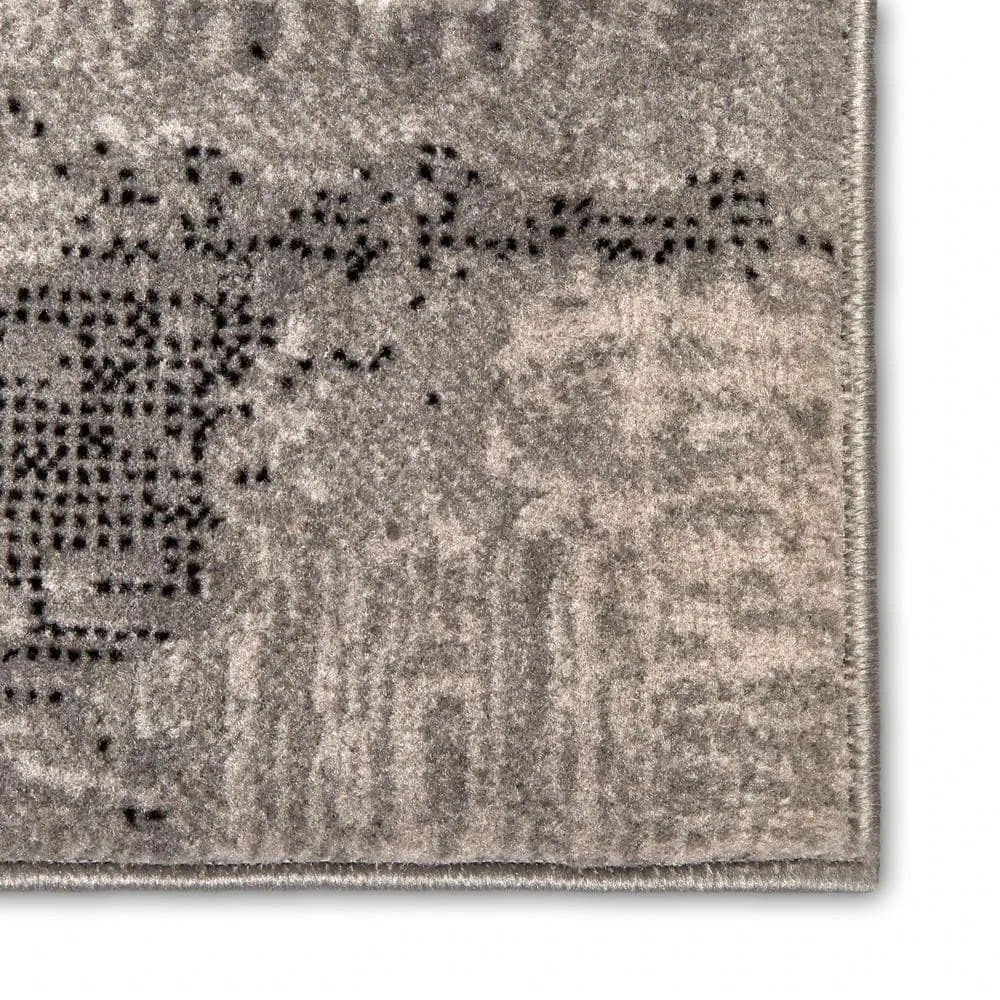 Catalina Grey/Black 8 ft. x 10 ft. Geometric Area Rug by Home Dynamix 6 Catalina Grey/Black 8 ft. x 10 ft. Geometric Area Rug by Home Dynamix - Image 4