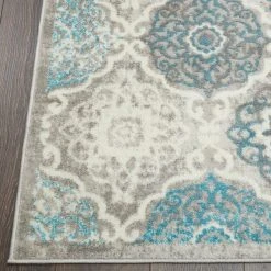 Boho Grey/Blue 8 ft. x 10 ft. Indoor Area Rug by Home Dynamix -Daltile Sales Store grey blue home dynamix area rugs 1 hd7585 705 c3 1000