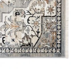 Bazaar Dazzle Grey/Blue 5 ft. x 7 ft. Medallion Area Rug by Home Dynamix -Daltile Sales Store grey home dynamix area rugs 2 12792 309 c3 1000