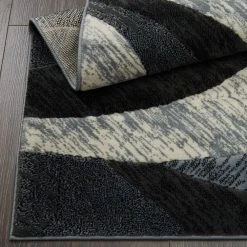 Catalina Grey/Ivory 8 ft. x 10 ft. Abstract Area Rug by Home Dynamix -Daltile Sales Store grey ivory home dynamix area rugs 1 hd2459 451 4f 1000