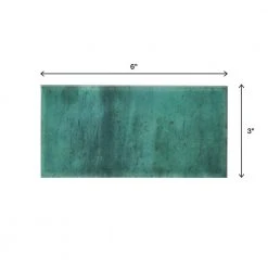 LuxeCraft Arteko 3 in. x 6 in. Glazed Ceramic Handmade Green Subway Tile (12.5 sq. ft./case) by Daltile 15 LuxeCraft Arteko 3 in. x 6 in. Glazed Ceramic Handmade Green Subway Tile (12.5 sq. ft./case) by Daltile -Daltile Sales Store handmade green daltile ceramic tile ak0336modhd1p2 66 1000