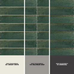 Remedy Herbal 2-3/8 in. x 9-5/8 in. Glazed Porcelain Subway Wall Tile (5.42 sq. ft./Case) by Daltile -Daltile Sales Store herbal daltile porcelain tile rd21391p a0 1000