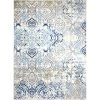 Melrose Audrey Ivory/Blue 9 ft. x 12 ft. Medallion Area Rug by Home Dynamix -Daltile Sales Store ivory blue home dynamix area rugs 10 7060 682 64 1000