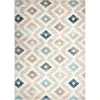Melrose Maritza Ivory/Blue 5 ft. x 8 ft. Geometric Area Rug by Home Dynamix -Daltile Sales Store ivory blue home dynamix area rugs 2 7066 682 64 1000