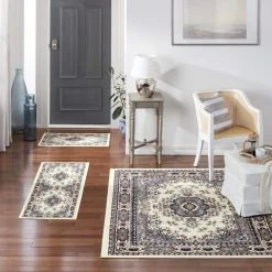 Daltile Sales Store -Daltile Sales Store ivory blue home dynamix rug sets 3s 7069 128 e1 1000