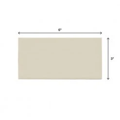 Restore Ivory Glossy 3 in. x 6 in. Glazed Ceramic Subway Wall Tile (12.5 sq. ft. / case) by Daltile -Daltile Sales Store ivory daltile ceramic tile k17536mod1p4 66 1000