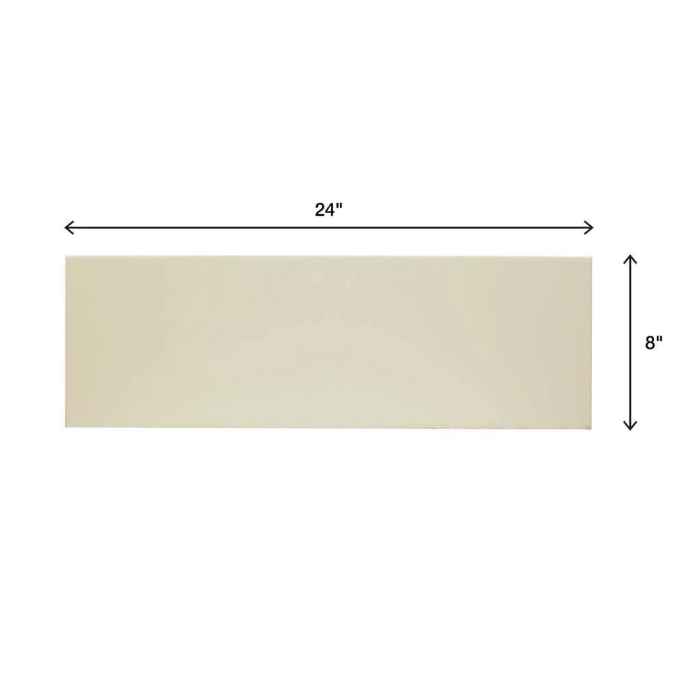 Restore Ivory 8 in. x 24 in. Glazed Ceramic Wall Tile (13.3 sq. ft./Case) by Daltile 6 Restore Ivory 8 in. x 24 in. Glazed Ceramic Wall Tile (13.3 sq. ft./Case) by Daltile - Image 4