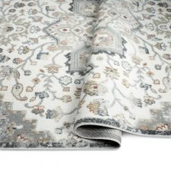 Helen Valeria Ivory/Grey 8 ft. x 10 ft. Medallion Area Rug by Home Dynamix -Daltile Sales Store ivory grey home dynamix area rugs 1 5710 123 4f 1000