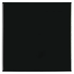 Matte Black 4-1/4 in. x 4-1/4 in. Ceramic Wall Tile (12.5 sq. ft. / case) by Daltile