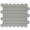 Restore Matte Natural Gray Hexagon 10 in. x 12 in. x 6mm Glazed Ceramic Mosaic Tile (0.81 sq. ft.) by Daltile 1 Restore Matte Natural Gray Hexagon 10 in. x 12 in. x 6mm Glazed Ceramic Mosaic Tile (0.81 sq. ft.) by Daltile -Daltile Sales Store matte natural gray daltile ceramic tile 070915hexms1p2 64 1000