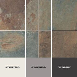 Natural Stone Collection Mongolian Spring 12 in. x 12 in. Slate Floor and Wall Tile (10 sq. ft. / case) by Daltile 11 Natural Stone Collection Mongolian Spring 12 in. x 12 in. Slate Floor and Wall Tile (10 sq. ft. / case) by Daltile -Daltile Sales Store mongolian spring daltile slate tile s78112121p 1d 1000