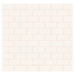 Rittenhouse Square Matte Arctic White 3 in. x 6 in. Ceramic Subway Wall Tile (12.5 sq. ft. / case) by Daltile -Daltile Sales Store mt arctic white daltile ceramic tile 079036mod1p4 c3 1000