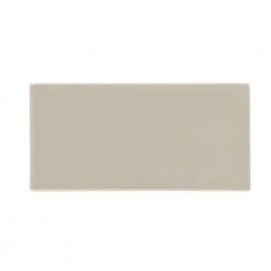 Restore Natural Gray 3 in. x 6 in. Glazed Ceramic Subway Wall Tile (12.5 sq. ft. / case) by Daltile