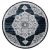 Bazaar Royal Navy Blue 8 ft. Medallion Round Area Rug by Home Dynamix 2 Bazaar Royal Navy Blue 8 ft. Medallion Round Area Rug by Home Dynamix -Daltile Sales Store navy blue home dynamix area rugs 8r dt178 309 64 1000
