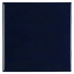 Restore Navy Glossy 6 in. x 6 in. Glazed Ceramic Wall Tile (12.5 sq. ft. / Case) by Daltile