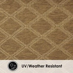 Tripolo Mila Brown/Ivory 8 ft. x 10 ft. Diamond Indoor/Outdoor Area Rug by Home Dynamix -Daltile Sales Store neutral home dynamix outdoor rugs 1 422 958 40 1000